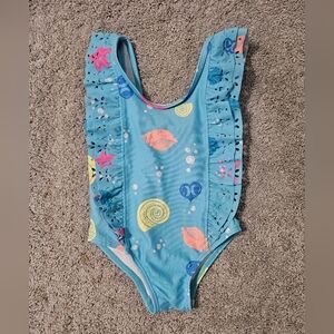Hurley - Baby Blue Seashell Swimsuit